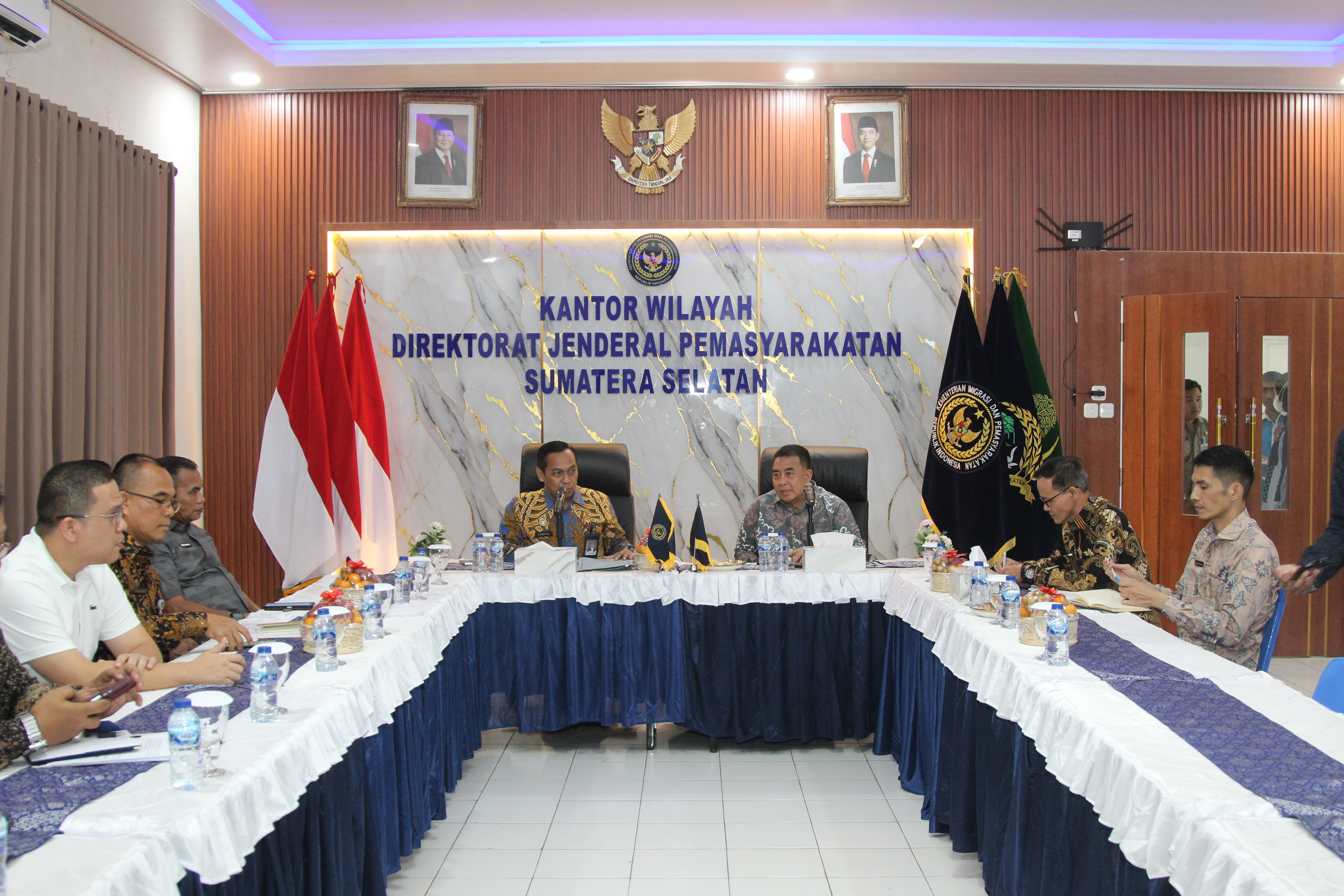 Kanwil Ditjenpas Sumsel Terima Audiensi Pemkab Muara Enim, Bahas Hibah Aset dan Penataan Lahan