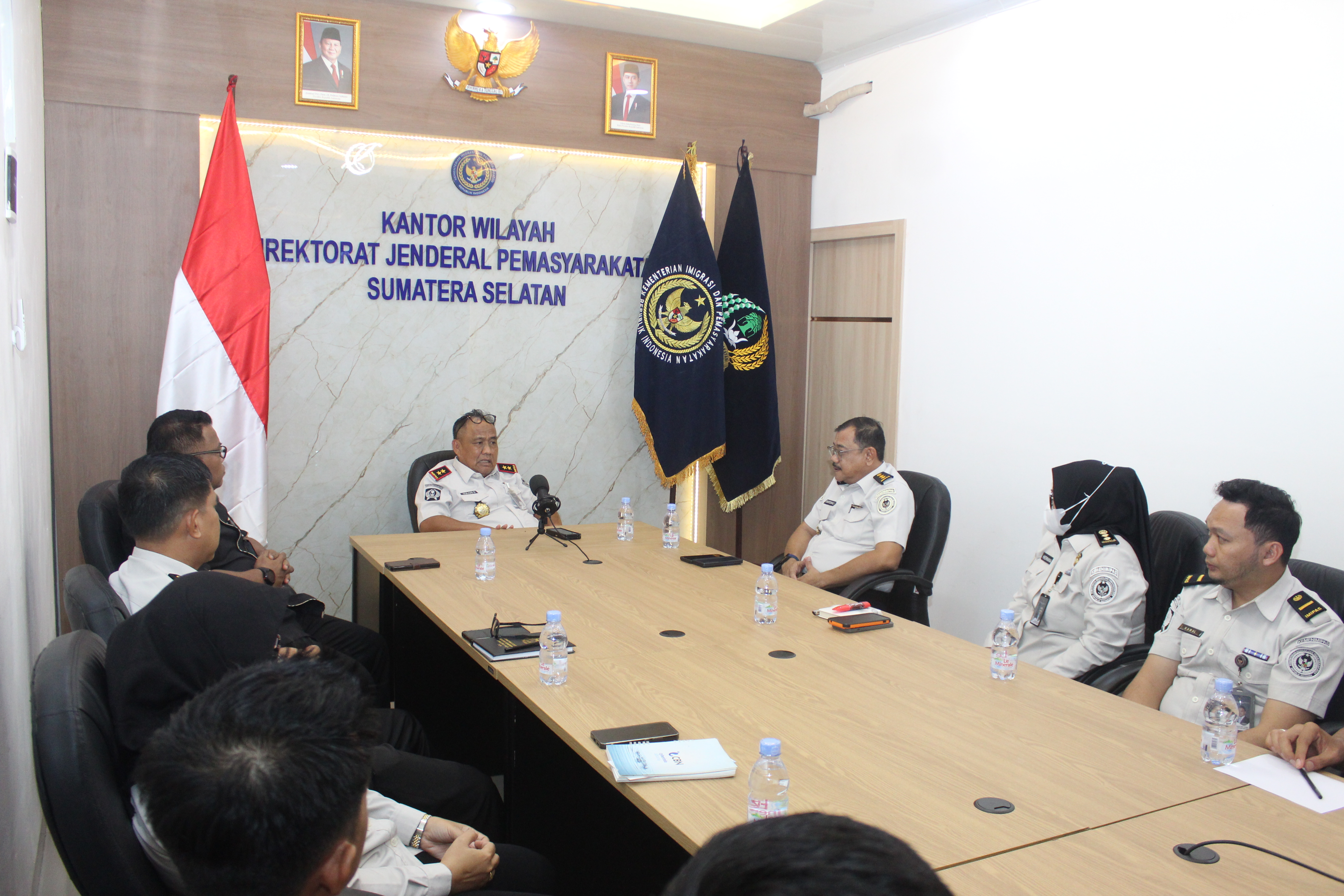 Kakanwil Ditjenpas Sumsel Ikuti Pengarahan Dirjenpas Bahas Program Strategis Pemasyarakatan