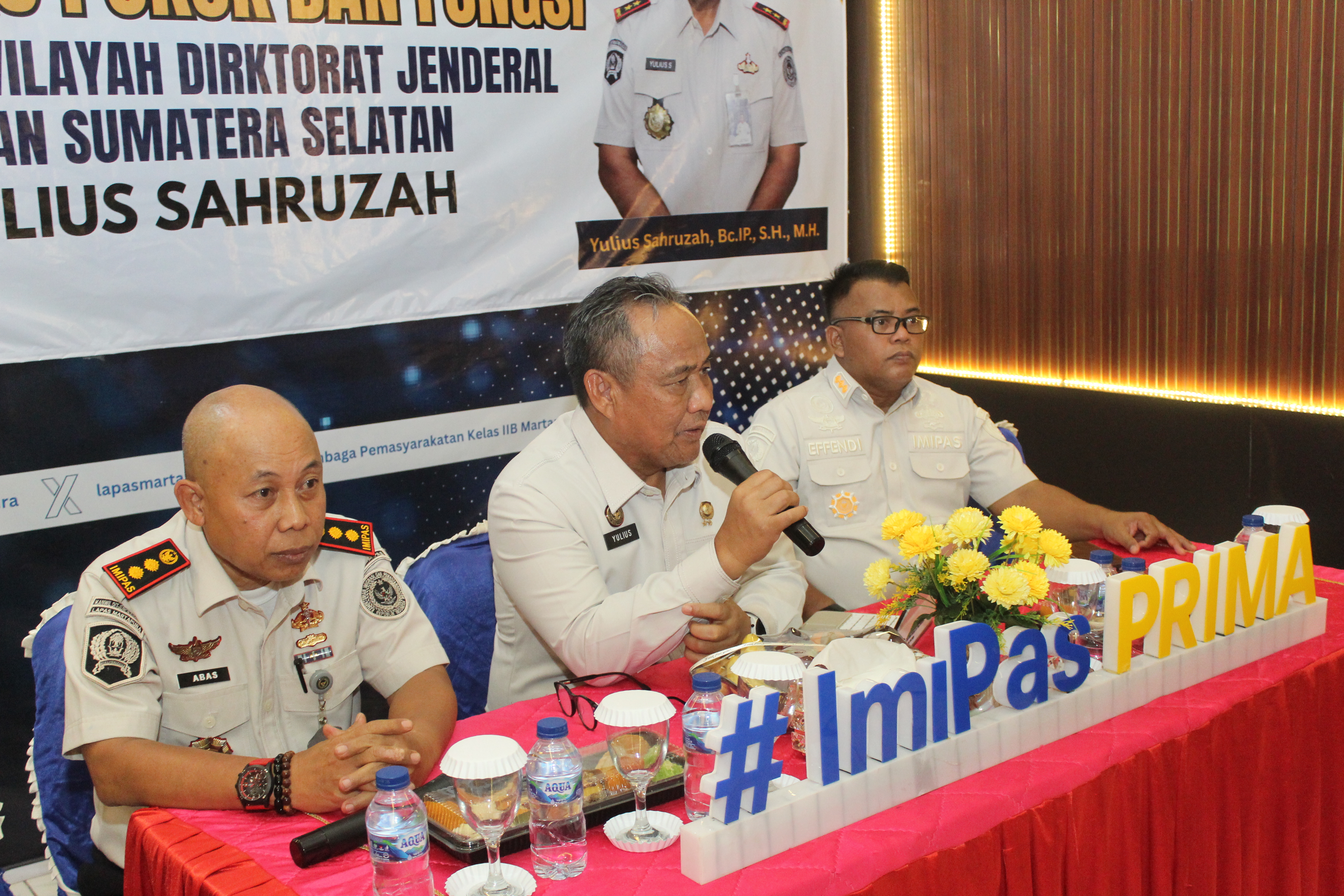 Kunjungi Lapas Martapura, Kakanwil Ditjenpas Sumsel Pastikan Keamanan, Ketertiban, dan Pelayanan Tetap Optimal