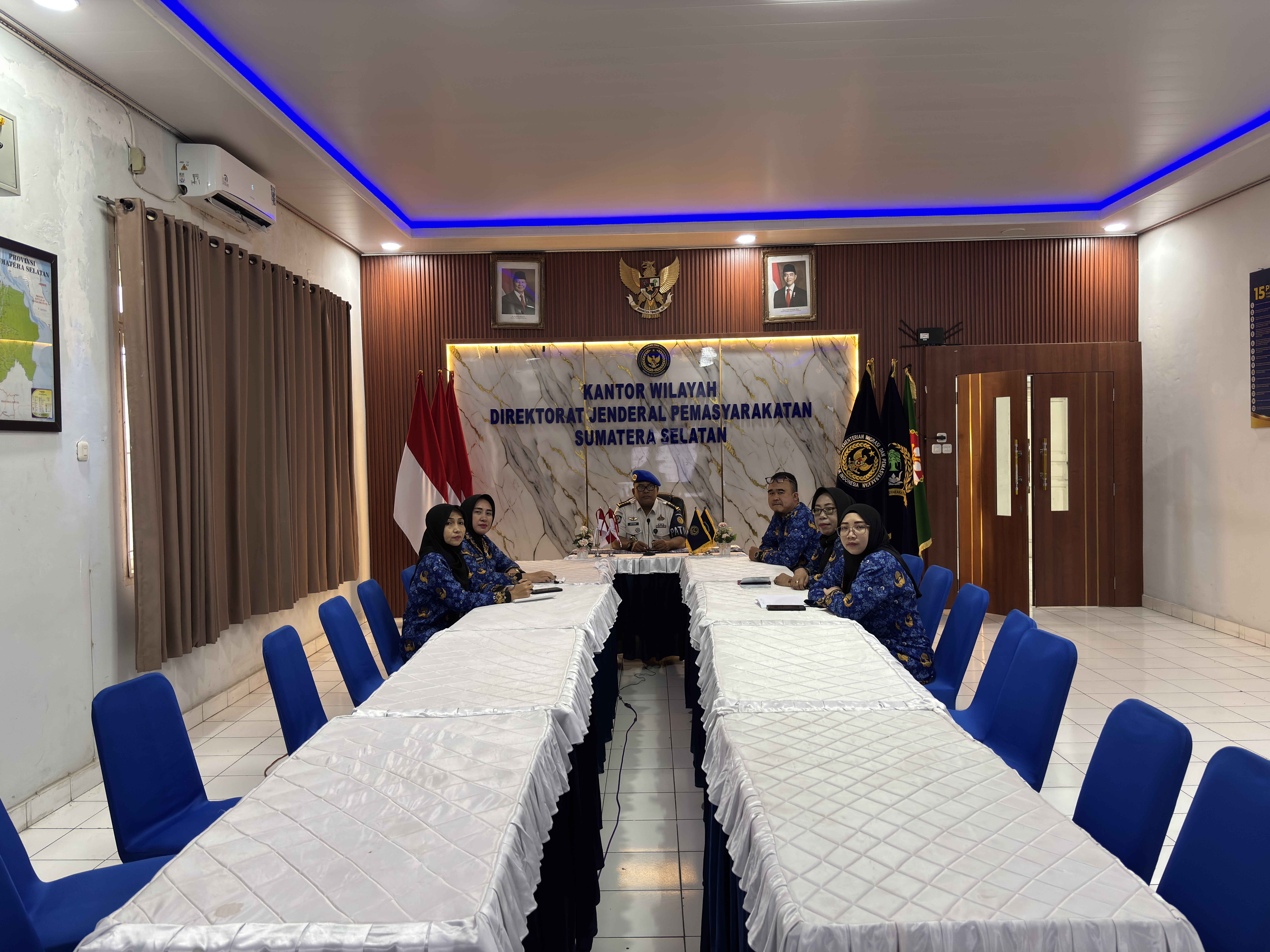 Kanwil Ditjenpas Sumsel Ikuti Rapat Penyusunan Revisi Standar Perawatan Paliatif bagi Warga Binaan