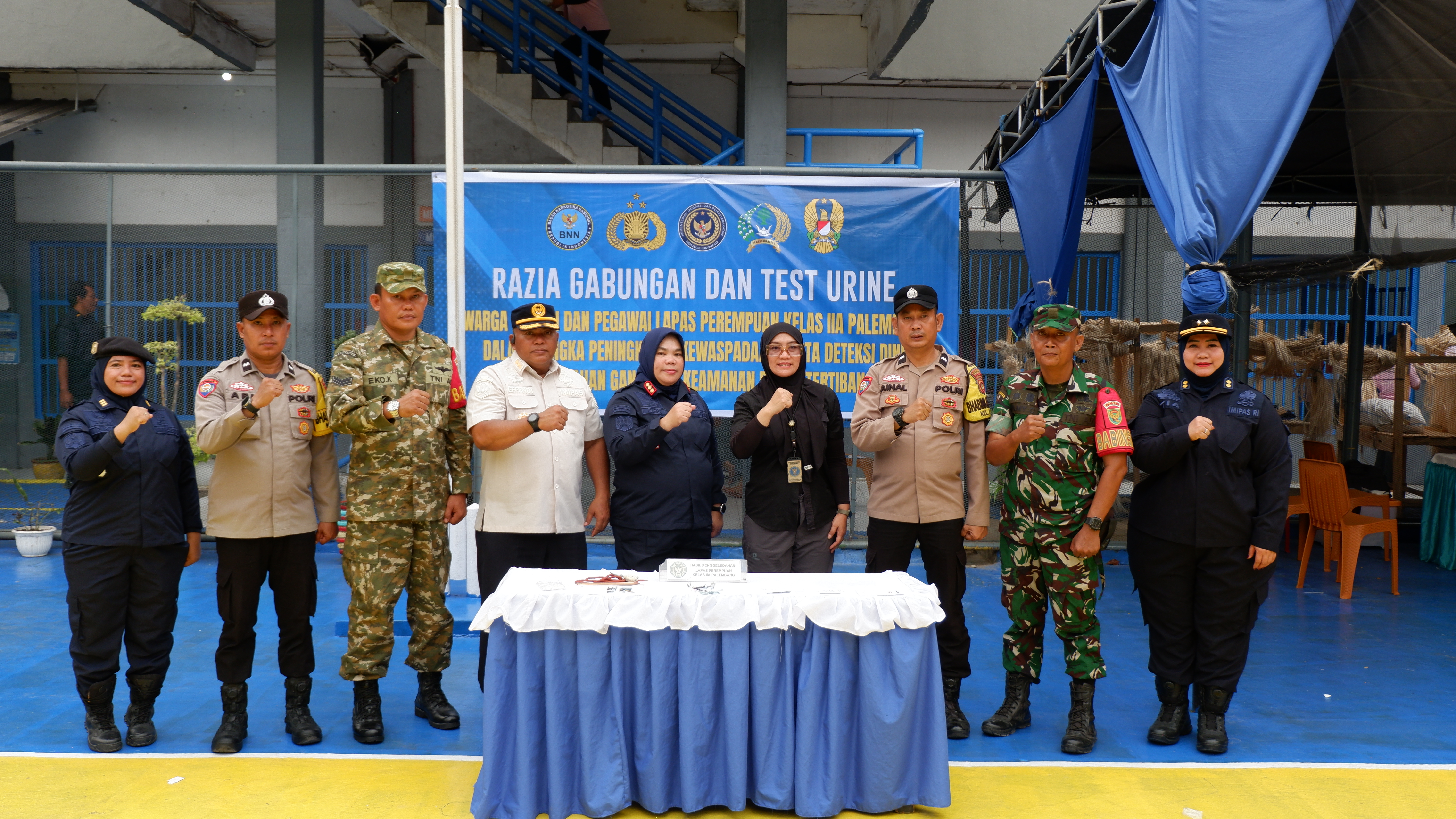 Dukung 15 Program Aksi Kemenimipas, Kanwil Ditjenpas Sumsel Perkuat Deteksi Dini di Lapas Perempuan Palembang