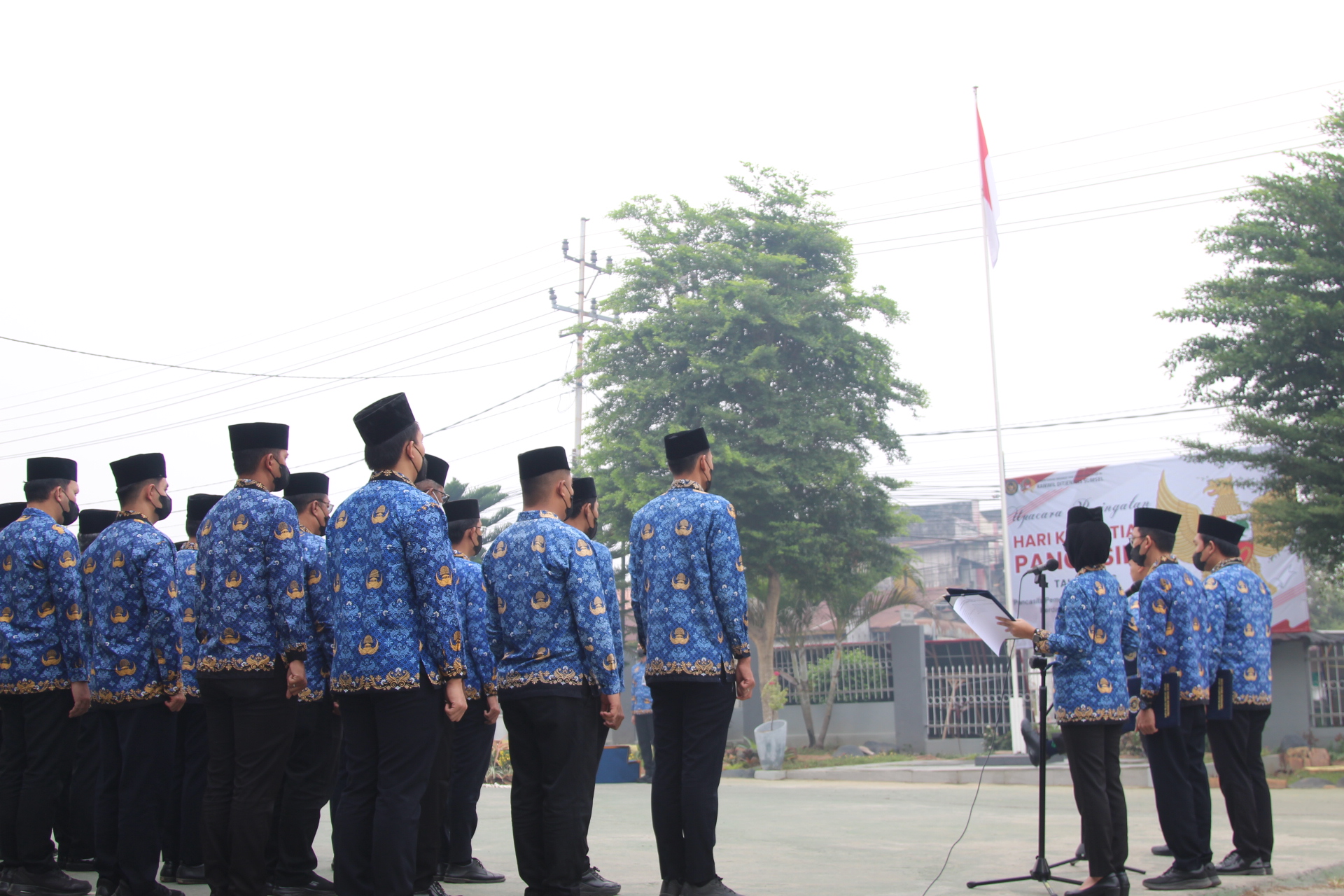 Kanwil Ditjenpas Sumsel Peringati Hari Kesaktian Pancasila
