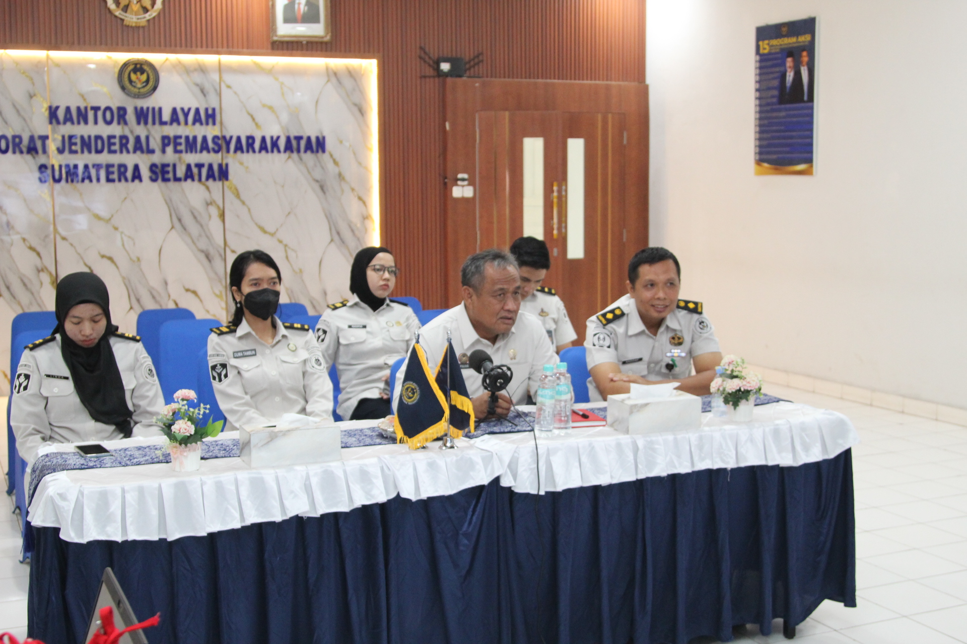 Perkuat Tata Kelola Pengadaan, Kakanwil Ditjenpas Sumsel Ikuti Diseminasi Peraturan LKPP Nomor 2 Tahun 2026