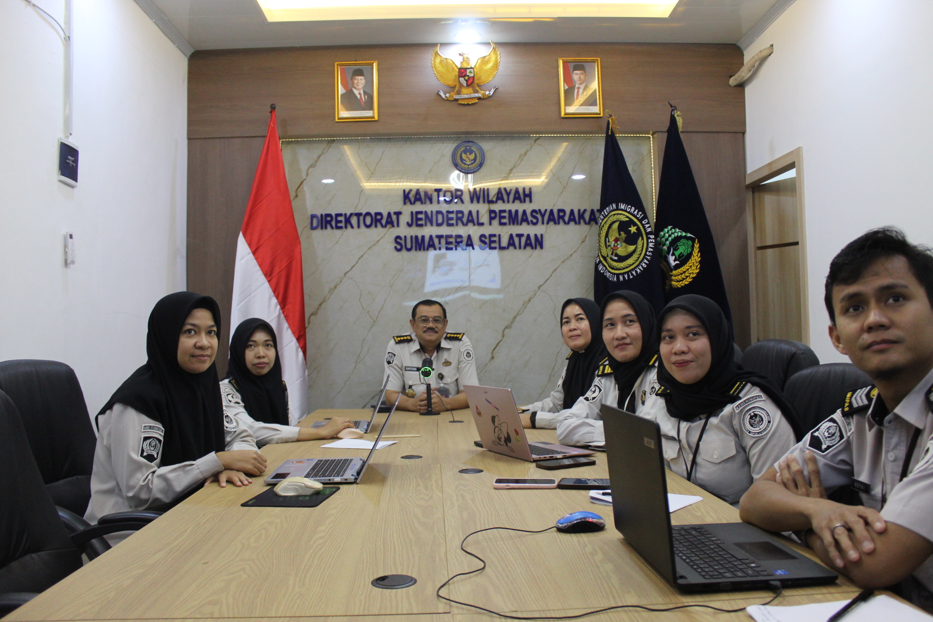 Kanwil Ditjenpas Sumsel Perkuat Kesiapan Data Kenaikan Pangkat Otomatis