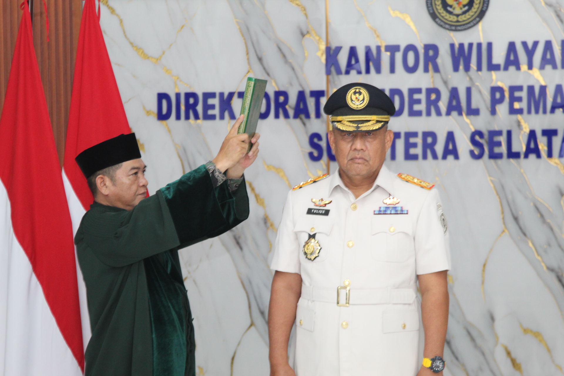 Kakanwil Ditjenpas Sumsel Ikuti Pelantikan Pejabat Pimpinan Tinggi Kemenimipas, Tongkat Estafet Kepemimpinan Bergulir