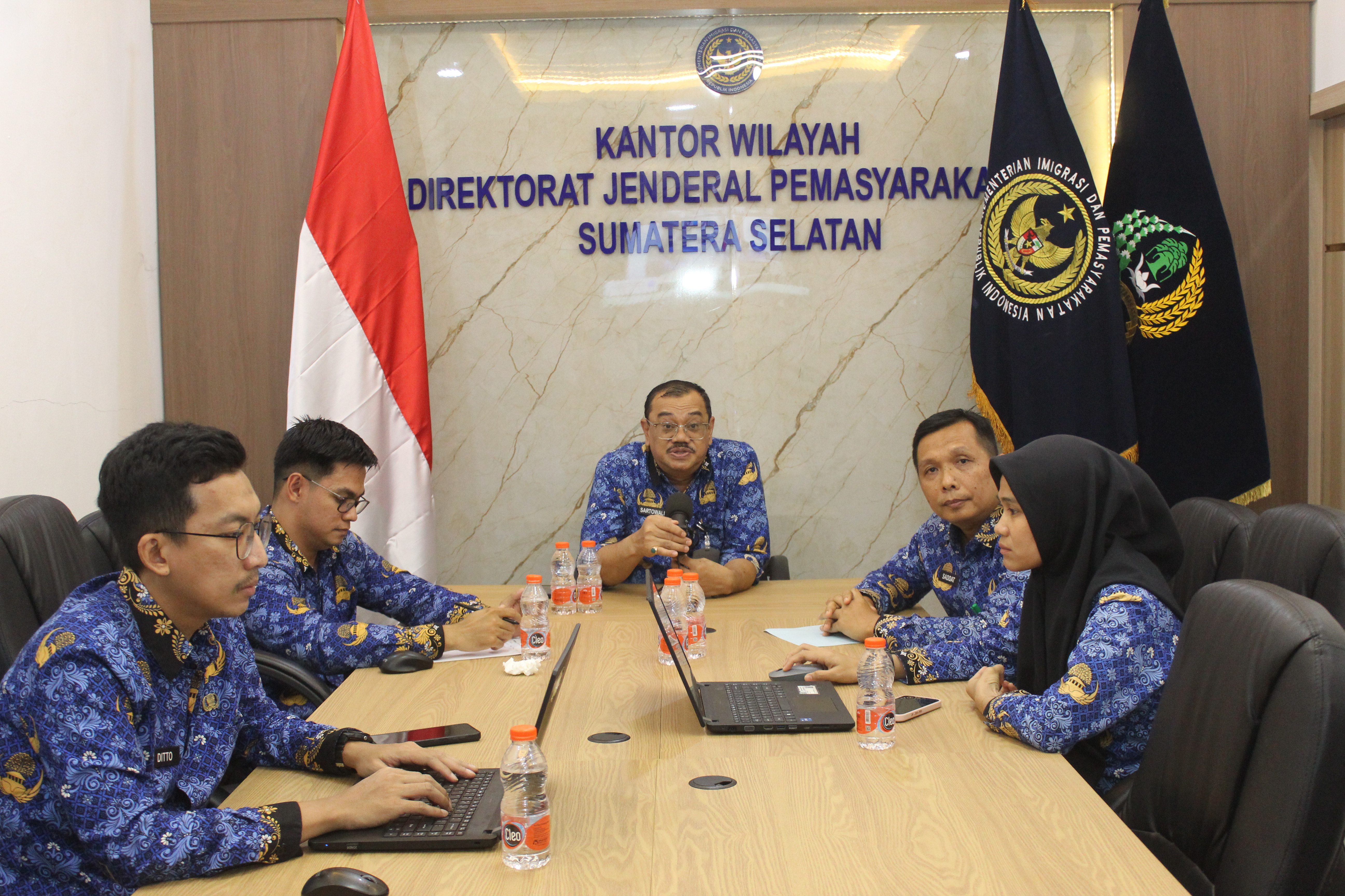 Perkuat Akurasi dan Efisiensi Anggaran, Kanwil Ditjenpas Sumsel Gelar Revisi Antar Satker