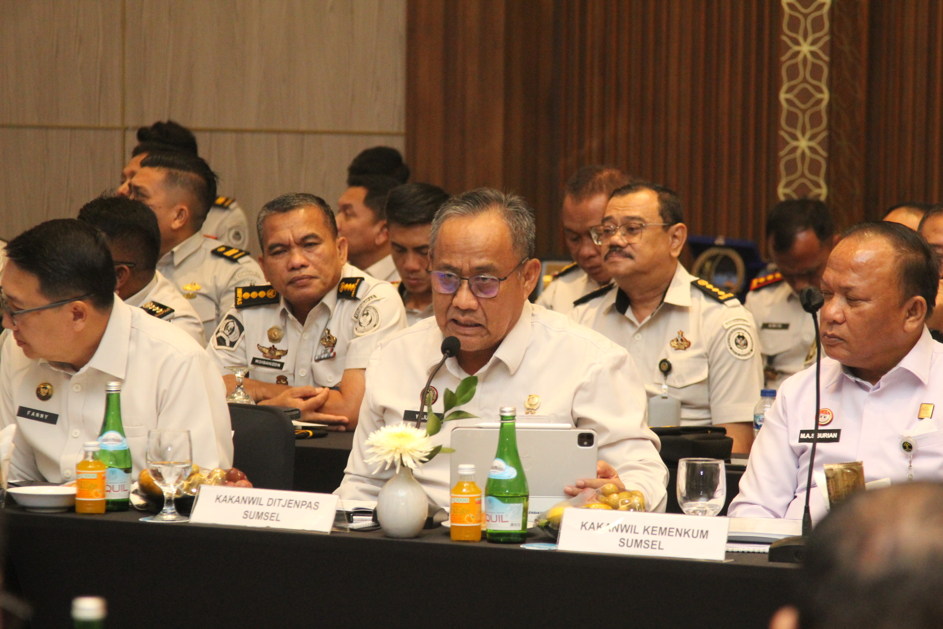 RDP Komisi XIII DPR RI, Kanwil Ditjenpas Sumsel Sampaikan Tantangan dan Kebutuhan Strategis Pemasyarakatan