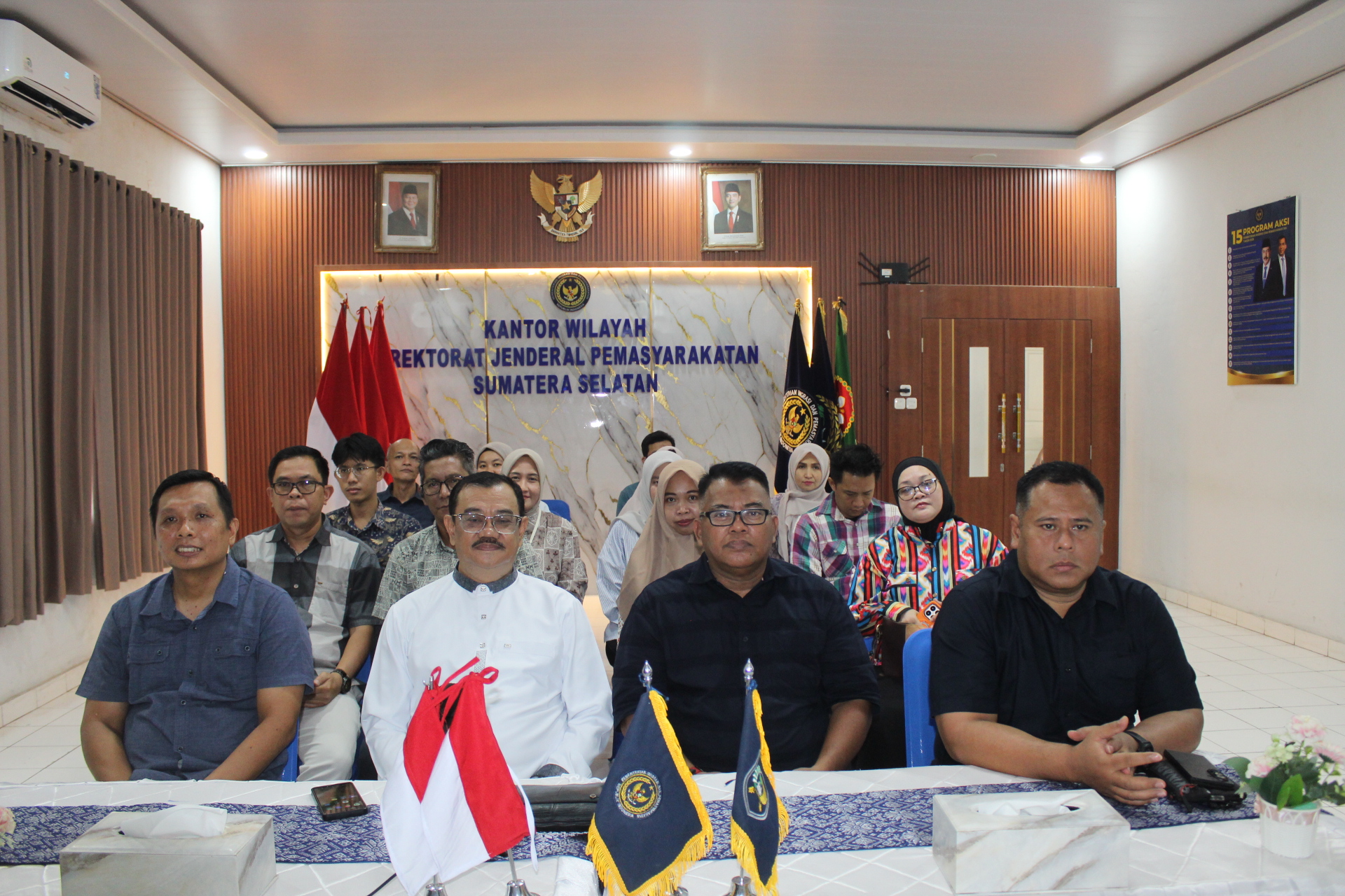 Kanwil Ditjenpas Sumsel Ikuti Sosialisasi Manajemen Talenta ASN
